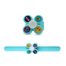 Silicone Gyro Rotation Baby Insect Anti-mosquito Bracelet Wristband (Blue) A