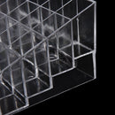 Clear 24 Makeup Lipstick Cosmetic Storage Display Stand Racks Holder OrganizeME