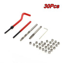 30 Piece M6 x 1.0 Thread Repair Insert Kit Compatible Car Pro Coil Tools