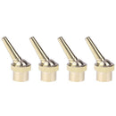 4 Pieces Brass Straight  Fountain Water Nozzle Sprinkler Spray Head DN20