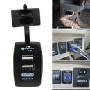 Dual USB Charger 3.1A USB Power Socket for Car Motorcycle Boat ATV Camper