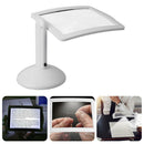 3X LED Reading Magnifier Desktop Lamp Magnifying Glass Lens Jewelry Loupe Tool