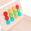 Early Education Mathematics Color Matching Toys Children's Wooden Toys 4 Co