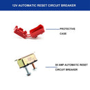 Metal automatic reset fuse bolt 50A circuit breaker car circuit breaker bat V3G1