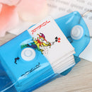 1Pc 4*3cm Portable Mini Playing Cards Keychain Small Poker Board Game Key Ch ME