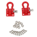 2 pcs Carriage Metal Trailer Hook Ring Rescue Trailer Hoo OZ
