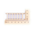 10Pcs Micro Landscape Decoration Wooden Ladder Ornament Garden DIY Crafts Wood