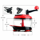 Multifunction Food Processor Kitchen Manual Food Vegetables Chopper Cutter