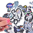 50pcs Spaceman Spaceport Skateboard Stickers Laptop Luggage Decals Stick&+