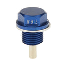 Auto Anodized Magnetic Oil Drain Plug  M16x1.5 Suitable For Subaru, Blue