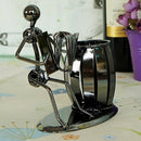 Creative Accordion Artist Pen Holder Desktop Decor Home Craft Case Container