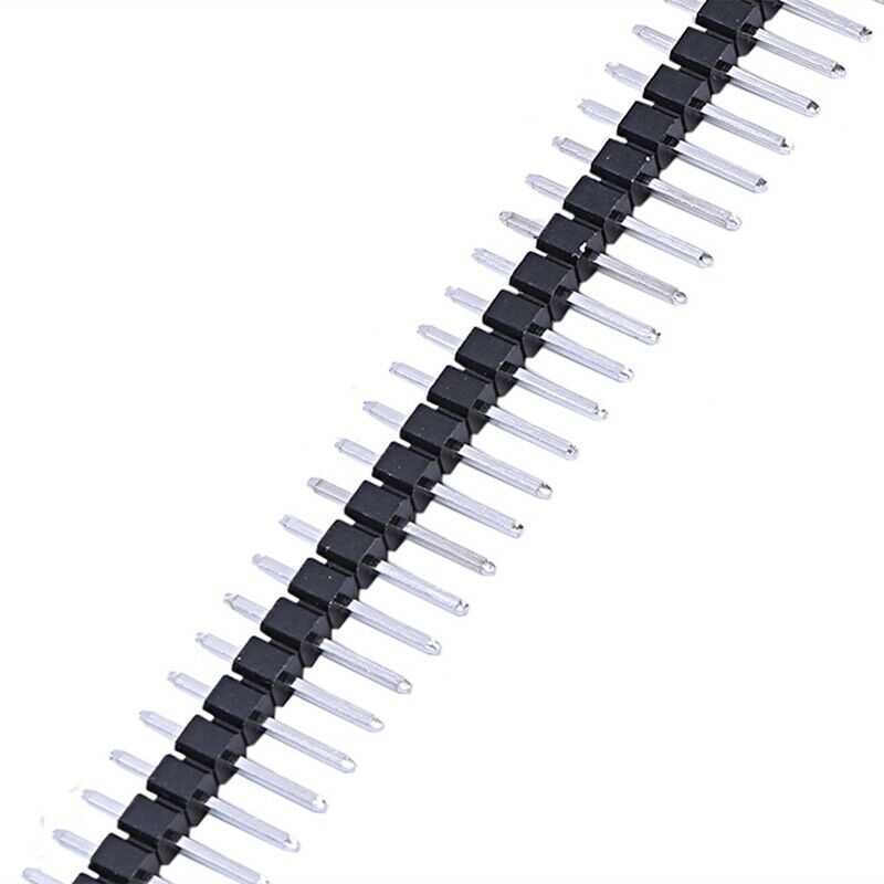 20 Pcs 2.54mm Pitch 40Pin Male Straight Pin Header Strip Connector I3O9