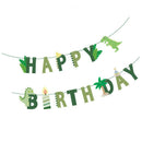 Dinosaur Birthday DIY Garland Happy Birthday Banners Roar Dino Party Wild One Hn