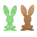 Rabbit Cutting Dies Stencils Scrapbook Embossing DIY Craft Album Card Gift
