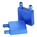 2pcs Water Cooling Copper Block For Graphics GPU Endothermic Head / CPU Computer