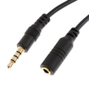 2m Extension Cable for Smartphone Mic Microphone Female to Male
