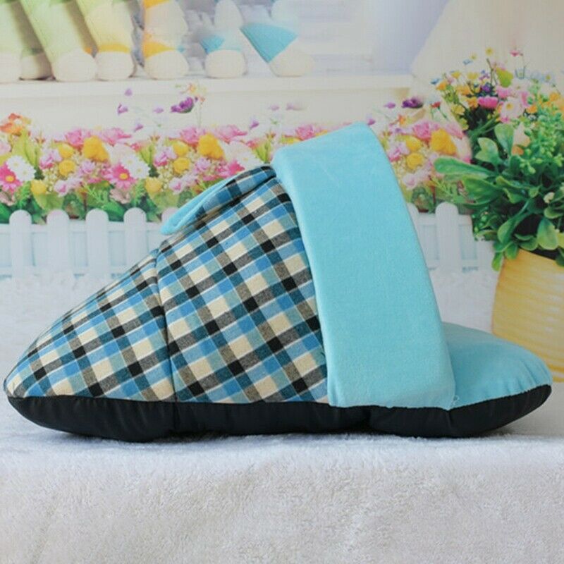 British Style Warm Soft Dog Beds Winter Warm Pet Slippers Beds Kennel House