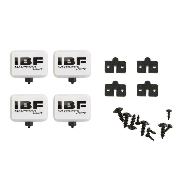 4pcs RC Car Round LED Light Cover for 1:10 Tamiya HSP RC Car Axial SCX10 #gib