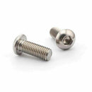 80pcs M5x10mm Stainless Steel Button Head Hex Socket Cap Screws Bolts