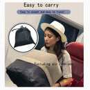 Inflatable Travel Footrest Leg Foot Rest Car Seat Pillow Portable Pad Hot A2U4