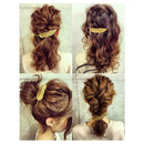 3Pcs Elegant Hair Barrettes Accessories for Lady Feather Design Women Girls H4I5