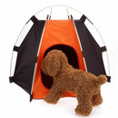 Portable Folding Camping Pet tent Dog House Cage Dog Cat Tent Easy Operatio G9I1