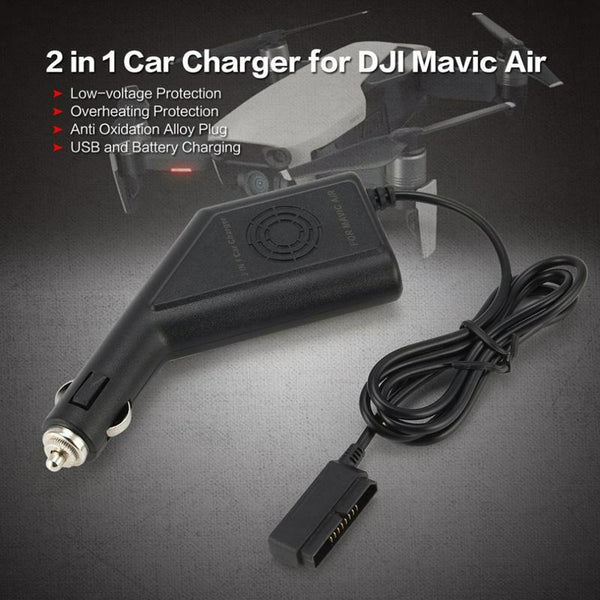 Car Charger Unmanned Vehicle Car Charger Single Charge For Dji Mavic Air R8E1