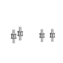 4x One Way Non Return Check Valve 6mm & 10mm Aluminium Petrol Water Oil Fuel