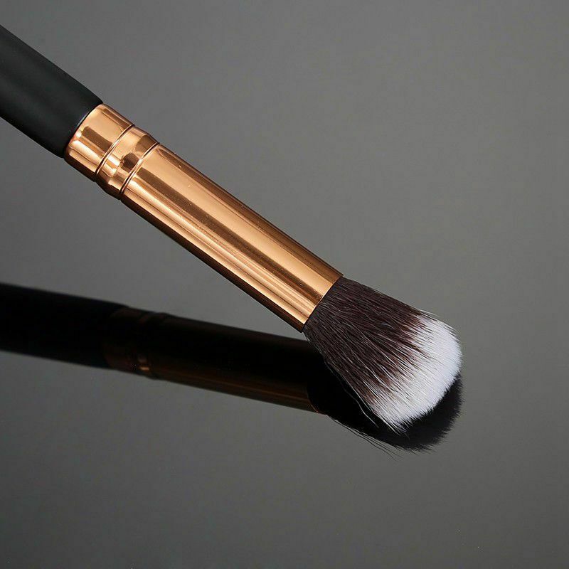 12 pcs Pro Makeup Brushes Set Foundation Powder Eyeshadow Eyeliner Lip Brus E7U9