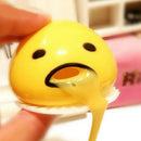 Squishy Vomitive Egg Yolk Anti Stress Reliever Fun Gift Yellow Lazy Egg Jok