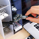 Multi-Function 4 Grids Desktop Storage Box Make Up Cosmetic Holder Desk Pen B4W5