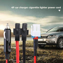 1.5m 30A 4Pin Short Wave Car Charger Power Cable for ICOM IC-7000 IC-7600