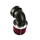 Universal Black Motorcycle Air Cleaner Intake Filter For Bobber Chopper Cru sdgf