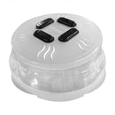 Microwave Oven Folding Hover Cover Microwave Plate Cover Anti-Splash Anti-splatt