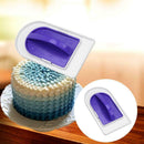 Plastic Cake Smoother Dual-Use Polisher Tool Fondant Cake Decorating Baking