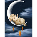 5D DIY Full Drill Diamond Painting Cross Stitch Embroidery Kit (Rabbit)