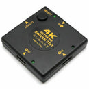 4K HDMI Switch Box Selector 3 In 1 Out kvm Audio Extractor Hub Splitter Swi G7Z2
