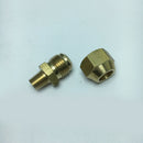 Industrial Brass 1/8 inch Garden Hose Adapter Male External Wire Flare Ãâ€ 10mm