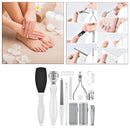 22 in 1 Pedicure Kit Set Tools Foot Care Double Sided Files Dead Skin Remover