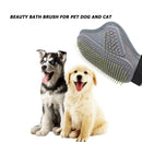 Pet Dog Cat Palm Shape Grooming Bath Brush Comb Massage Hair Rubber Glove