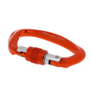 2 Pieces 25KN High Strength Screwgate Locking Carabiner Rock Climbing Caving