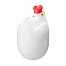 Chick-shaped 1 boiled egg steamer steamer pestle microwave egg cooker cooki K8D4