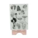 Mushroom Transparent Silicone Clear Stamps Seal for Scrapbooking Album Decor OZ