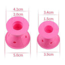 30PCS DIY Silicone Hair Curlers Set Kit Soft Rollers Hair Care No Hea E7D3