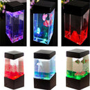 Jellyfish Water Ball Aquarium-Tank LED Light Lamp Relax Bedside-Mood Night Light