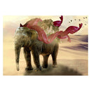 Elephant 5D Round Diamond Painting Embroidery DIY Cross Stitch Needlework