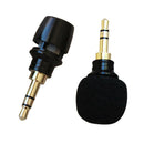 Mini Portable 3.5mm Mic Microphone For Recorder Mobile Smart Phone Black Pro HOT
