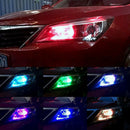RGB Color T10 5050 Remote Control Car LED Bulb 6 SMD W5W 501 Side Light Bulb New