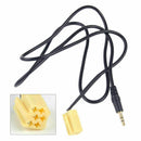 Car 3.5MM Black AUX Input Adapter Cable Line with Radio Removal Tools for P