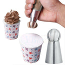 3pcs russian flower icing piping nozzles tips pastry cake diy baking tool hot ME